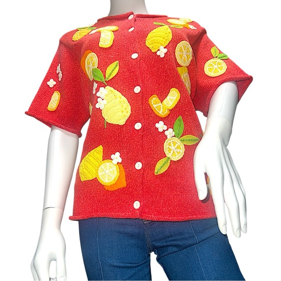 Embroidered Cardigan 🍋 - Picture 5 of 15